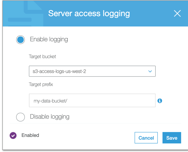 server access log